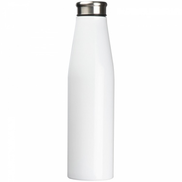 Logo trade promotional items image of: Drinking bottle 750 ml, White