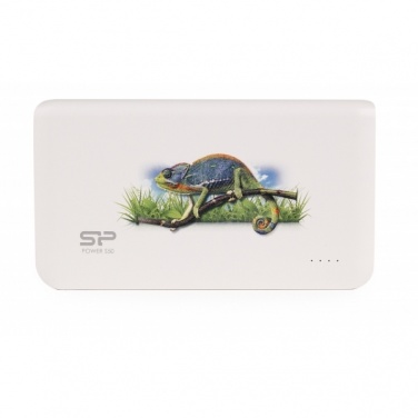 Logo trade promotional items image of: Power Bank Silicon Power S150, White