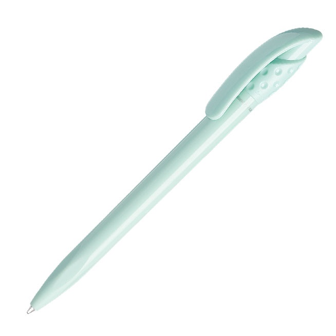 Logo trade promotional items picture of: Golff Safe Touch antibacterial ballpoint pen, green