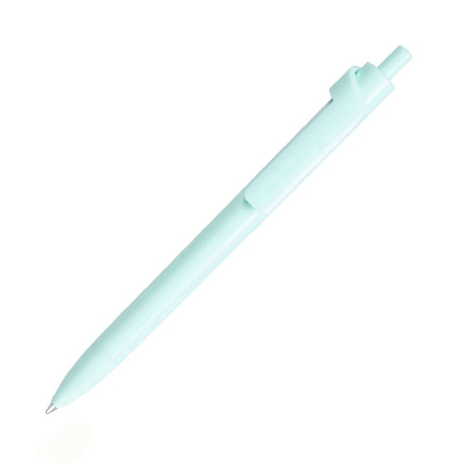 Logo trade promotional gifts picture of: Forte Safe Touch antibacterial ballpoint pen, green