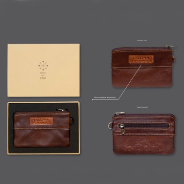 Logotrade corporate gift picture of: Leather wallet, brown