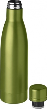 Logotrade promotional giveaway image of: Vasa copper vacuum insulated bottle, 500 ml, green