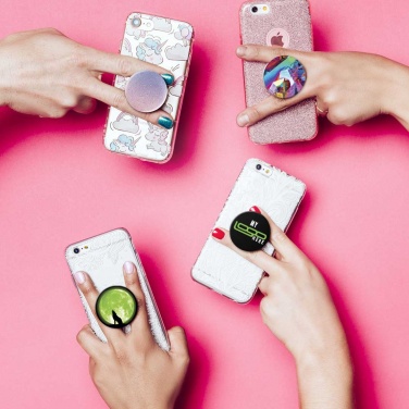 Logo trade promotional giveaways picture of: PopSockets ComboPack, white