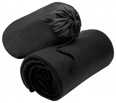 Logo trade promotional merchandise picture of: polar blanket AP781301-10 black