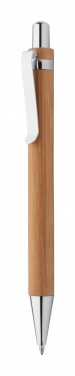 Logotrade promotional item picture of: Bashania bamboo ballpoint pen