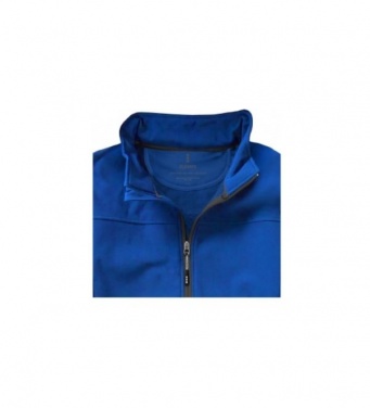 Logo trade promotional giveaways picture of: #44 Langley softshell jacket, blue