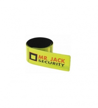 Logo trade corporate gifts picture of: Hitz compliant neon slap wrap, yellow