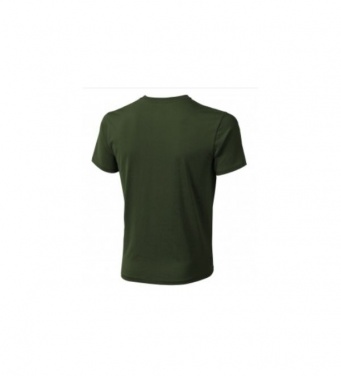 Logo trade promotional items image of: Nanaimo short sleeve T-Shirt, army green