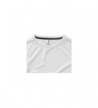 Logotrade promotional gift image of: Niagara short sleeve T-shirt, white
