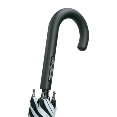 Logotrade promotional product image of: Windproof AC alu midsize umbrella Windmatic, black