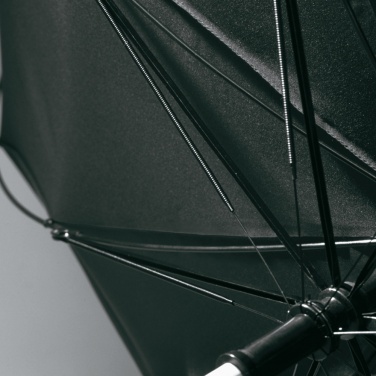 Logo trade promotional items image of: Windproof AC alu midsize umbrella Windmatic, black