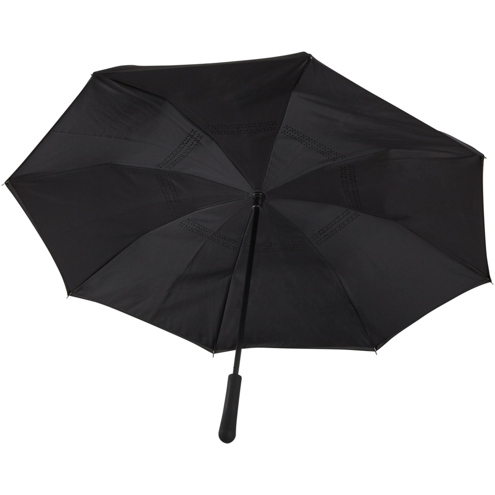 Logotrade advertising product image of: Lima reversible 23" umbrella, black