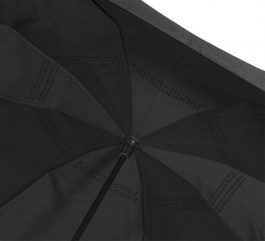 Logotrade promotional merchandise picture of: Lima reversible 23" umbrella, black