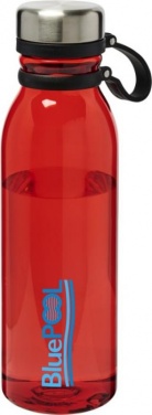 Logo trade promotional items image of: Darya 800 ml Tritan™ water bottle, red
