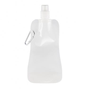 Logotrade promotional items photo of: Foldable drinking bottle, white