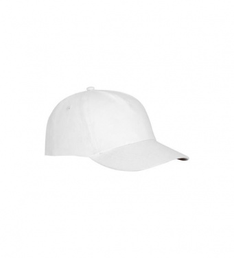 Logo trade promotional products picture of: Feniks 5 panel cap, white