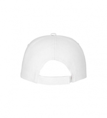 Logotrade advertising product picture of: Feniks 5 panel cap, white