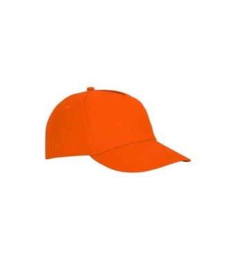 Logo trade promotional merchandise picture of: Feniks 5 panel cap, orange