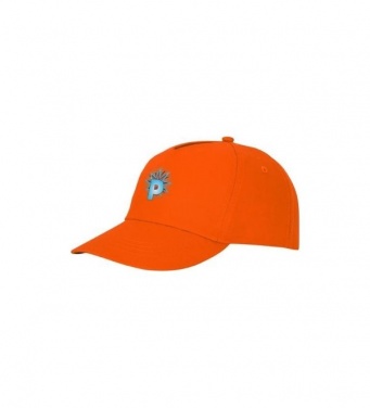 Logo trade promotional products picture of: Feniks 5 panel cap, orange