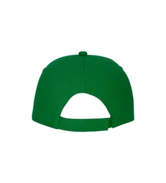 Logo trade promotional gifts picture of: Feniks 5 panel cap, green