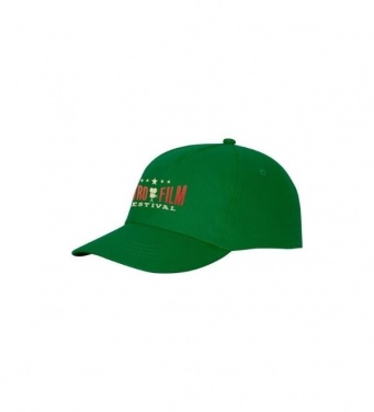 Logo trade promotional item photo of: Feniks 5 panel cap, green