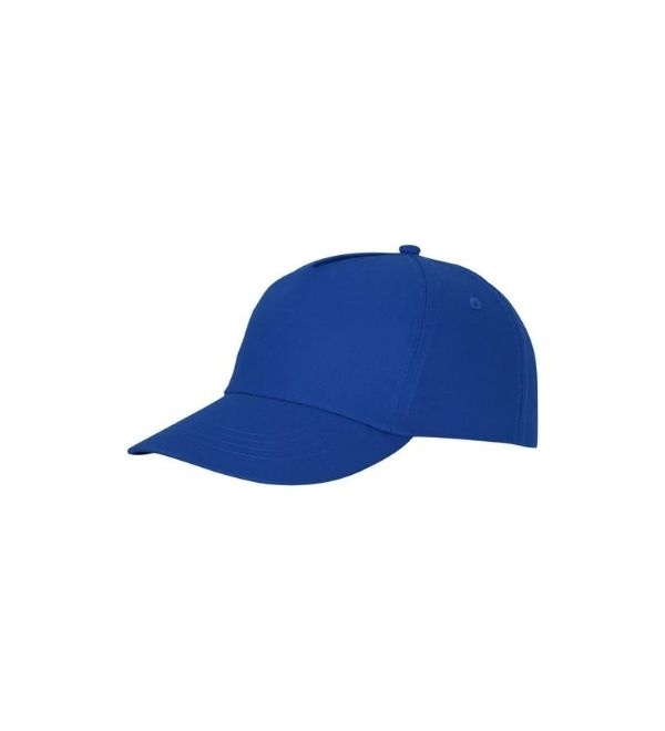 Logo trade promotional gifts picture of: Feniks 5 panel cap, blue