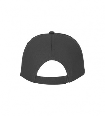 Logo trade promotional giveaway photo of: Feniks 5 panel cap, grey