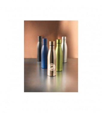 Logo trade promotional gifts picture of: Vasa copper vacuum insulated bottle, 500 ml, golden