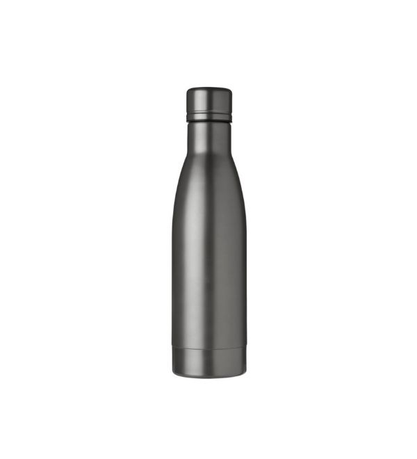Logotrade promotional item picture of: Vasa copper vacuum insulated bottle, 500 ml, dark grey