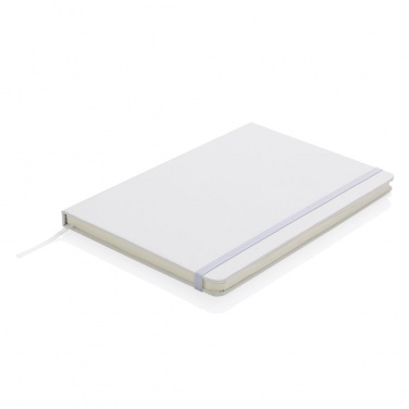 Logotrade promotional gifts photo of: A5 Notebook & LED bookmark, white