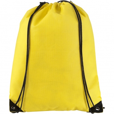 Logotrade business gift image of: Evergreen non woven premium rucksack eco, light yellow