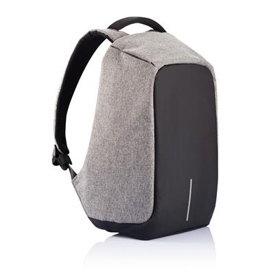 Logo trade promotional merchandise picture of: Backpack anti-theft, gray