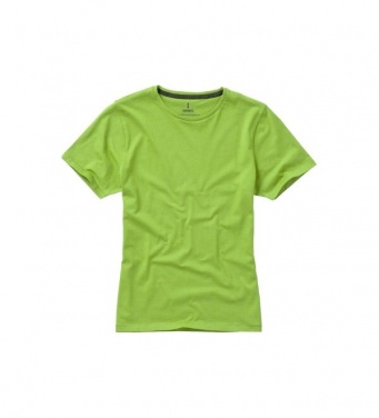 Logo trade promotional product photo of: Nanaimo short sleeve ladies T-shirt, light green