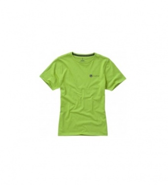 Logotrade business gift image of: Nanaimo short sleeve ladies T-shirt, light green