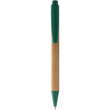 Logotrade promotional gift image of: Borneo ballpoint pen, green