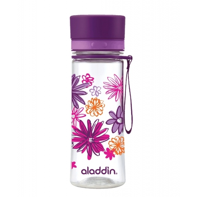 Logotrade promotional item picture of: Aveo Water Bottle 0.35L color purple