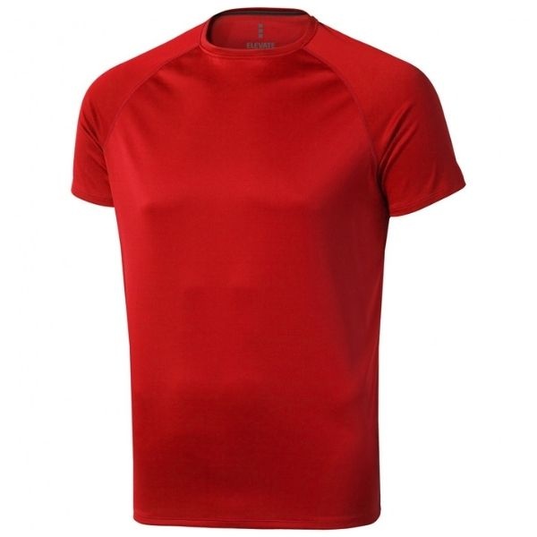 Logotrade promotional item picture of: Niagara short sleeve T-shirt, red