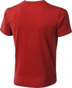 Logo trade promotional giveaway photo of: Nanaimo short sleeve T-Shirt, red