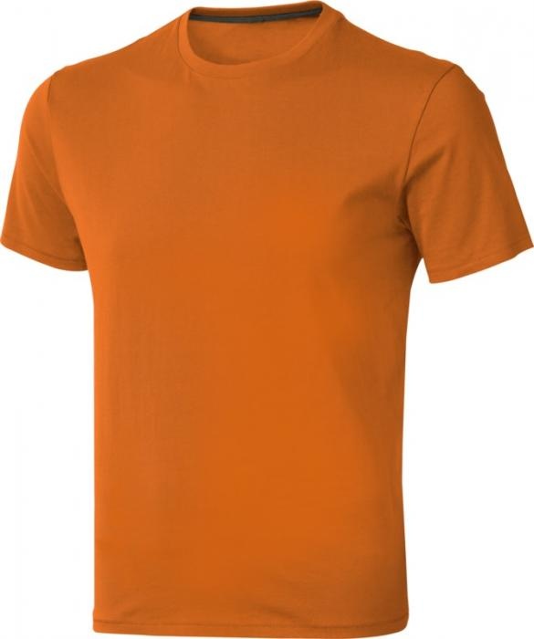 Logotrade business gift image of: Nanaimo short sleeve T-Shirt, orange