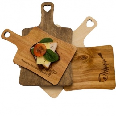Logotrade promotional item picture of: Wooden sandwitch tray, beige