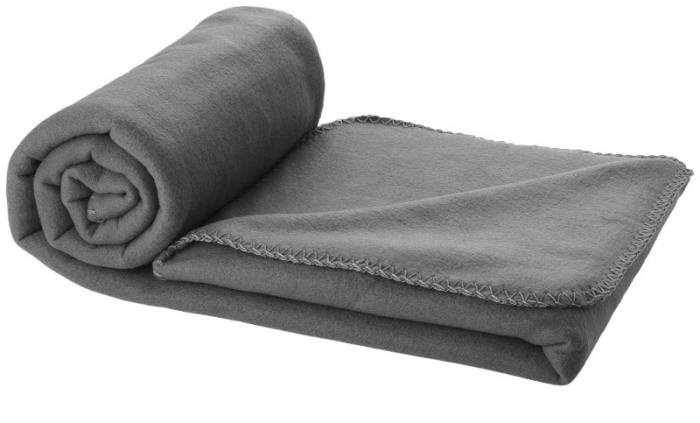 Logotrade promotional gifts photo of: Huggy blanket and pouch, gray
