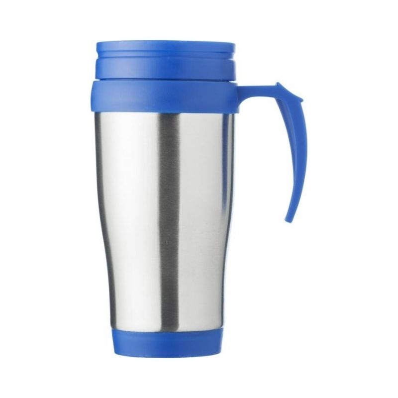 Logo trade advertising products picture of: Sanibel insulated mug, blue