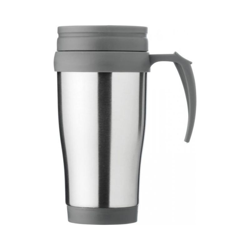 Logotrade promotional product image of: Sanibel insulated mug, grey