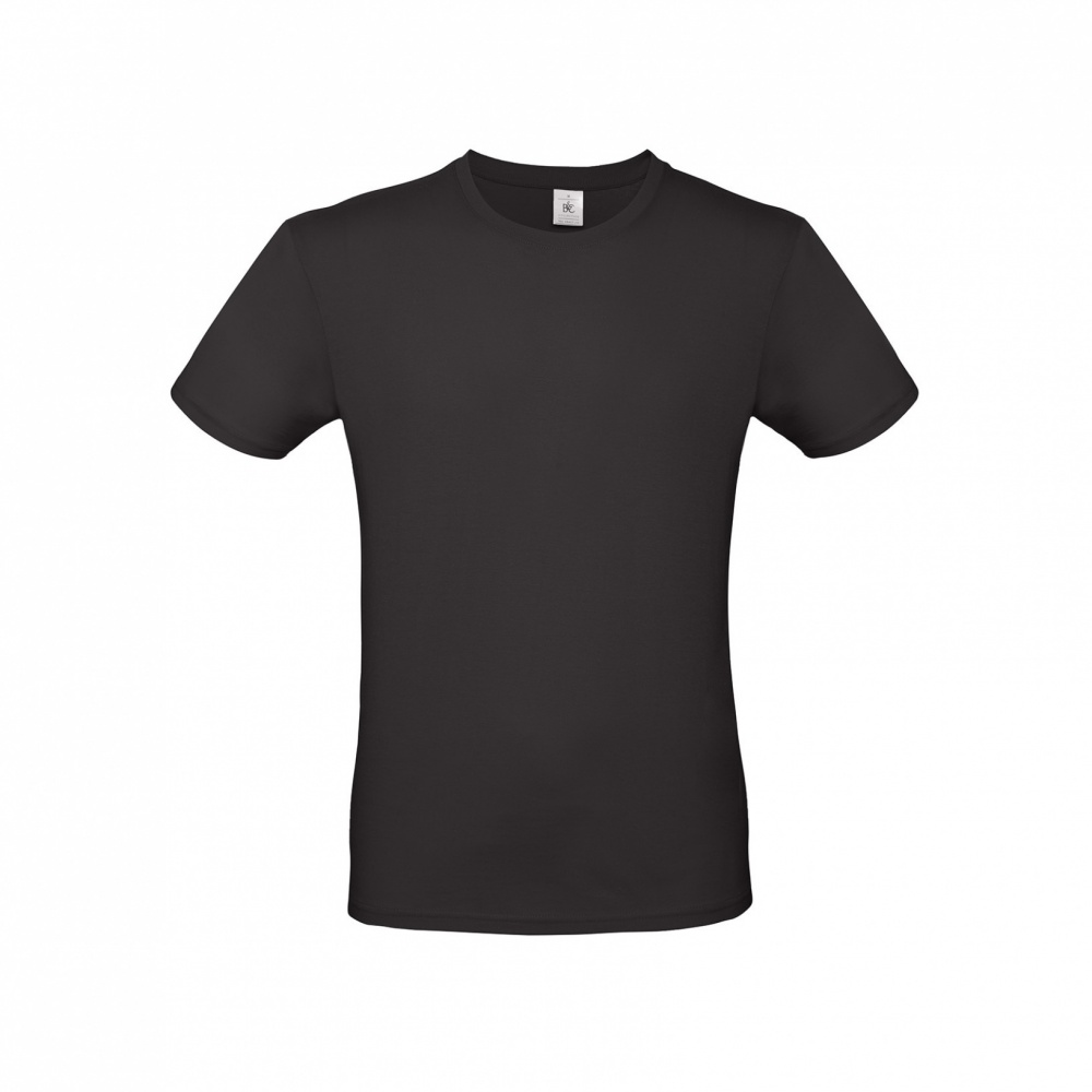 Logo trade promotional products picture of: T-shirt B&C #E150, black
