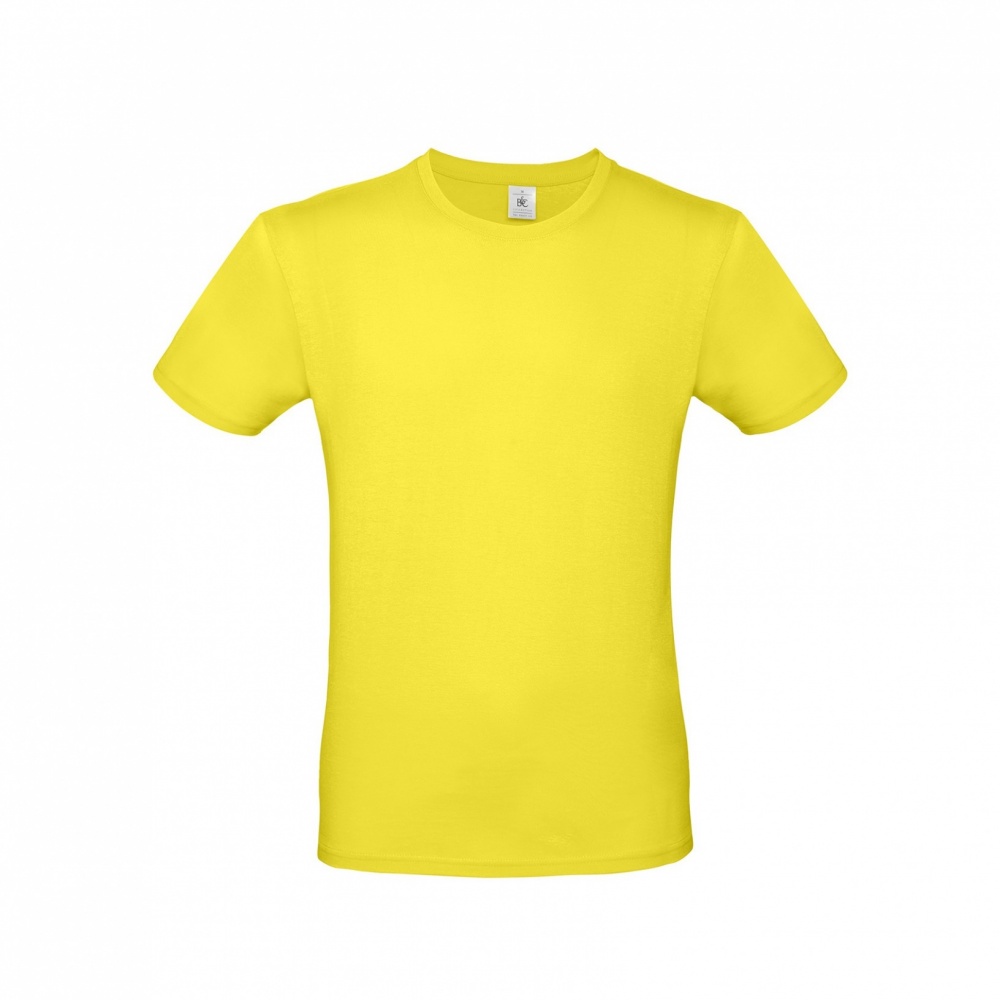 Logotrade corporate gift image of: T-shirt B&C #E150, lemon yellow