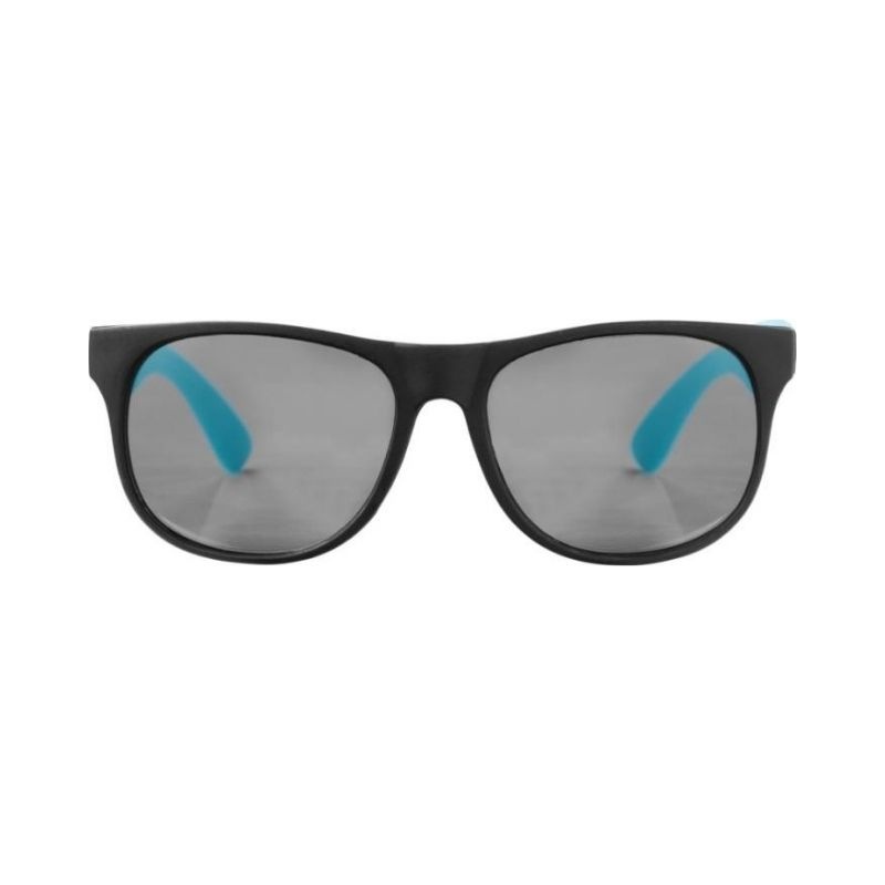 Logotrade promotional gift image of: Retro sunglasses, aqua blue