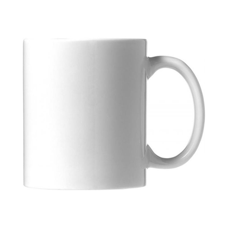 Logo trade promotional gifts picture of: Bahia Ceramic Mug, white
