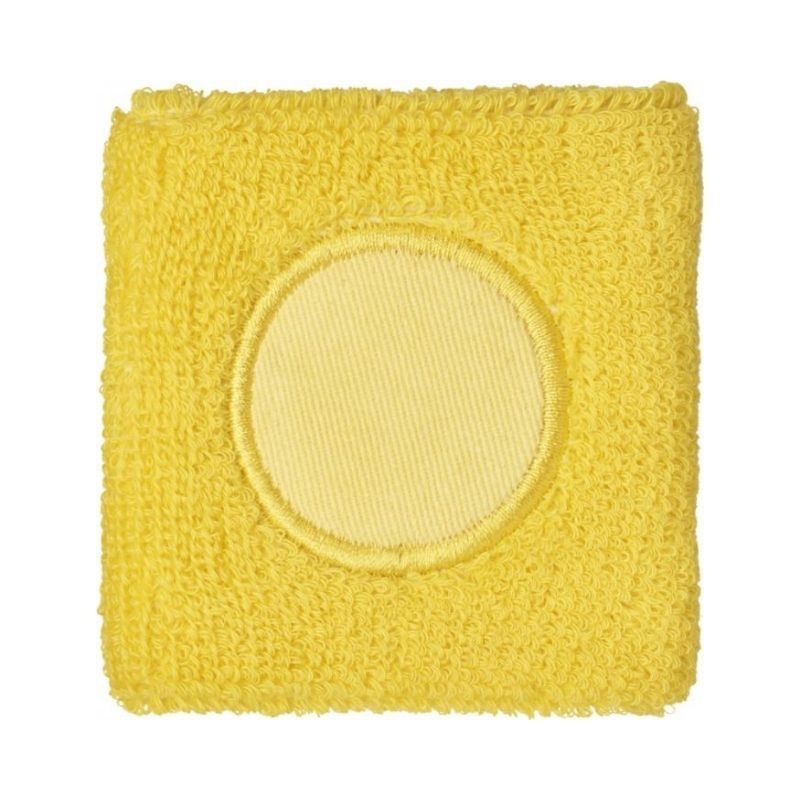 Logo trade corporate gift photo of: Hyper sweatband, yellow