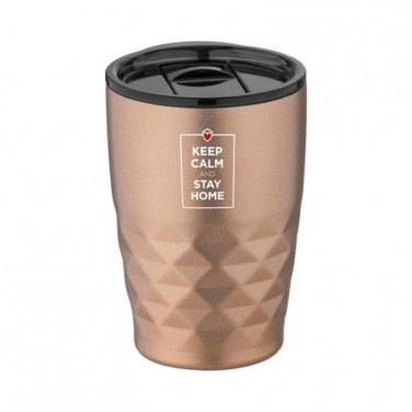 Logotrade advertising product image of: Geo insulated tumbler, copper