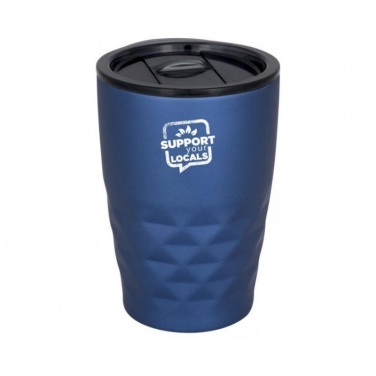Logo trade corporate gifts picture of: Geo insulated tumbler, blue